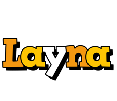 Layna cartoon logo