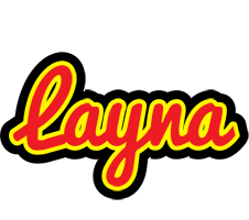 Layna fireman logo