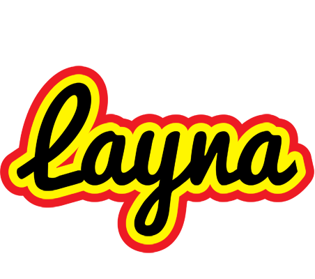 Layna flaming logo