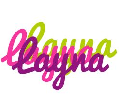 Layna flowers logo