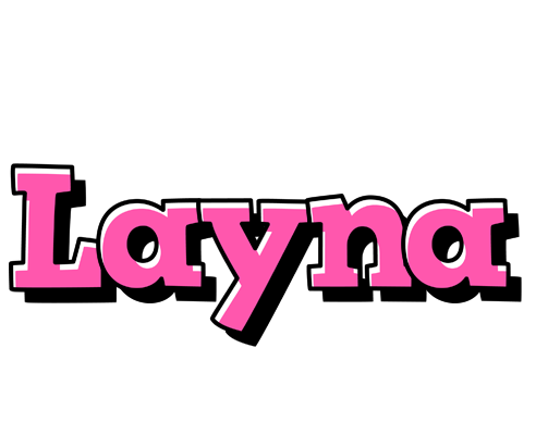 Layna girlish logo
