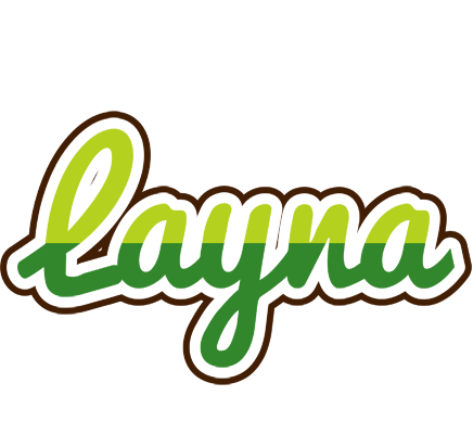 Layna golfing logo