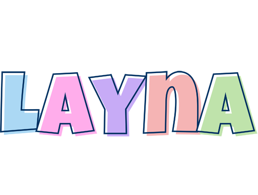 Layna pastel logo