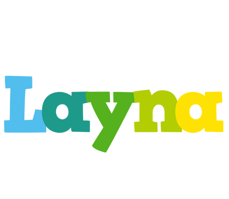 Layna rainbows logo