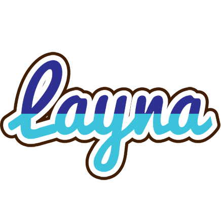 Layna raining logo