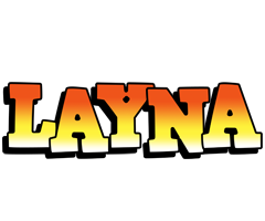 Layna sunset logo