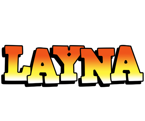 Layna sunset logo
