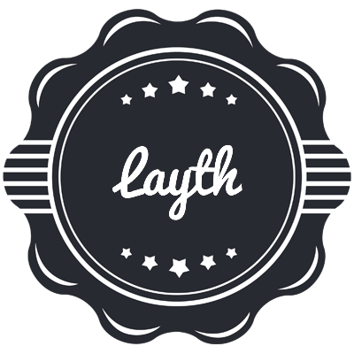 Layth badge logo