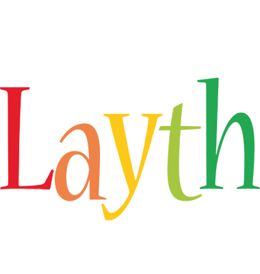 Layth birthday logo