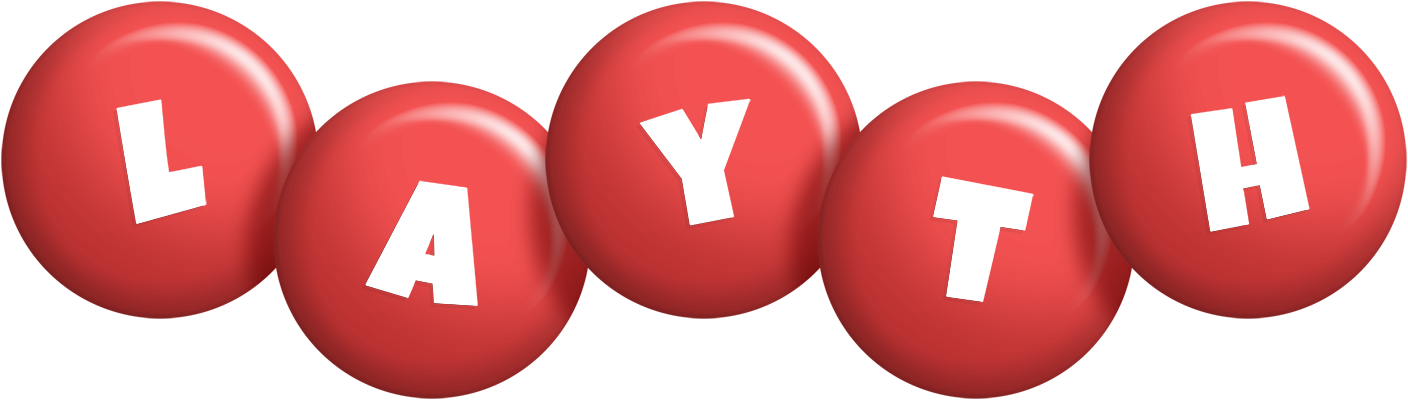 Layth candy-red logo