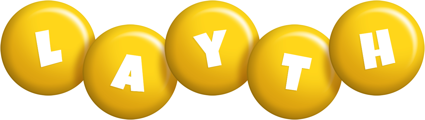 Layth candy-yellow logo