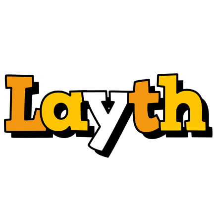 Layth cartoon logo