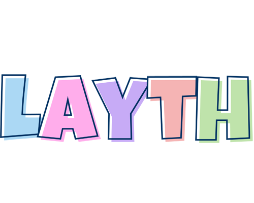 Layth pastel logo