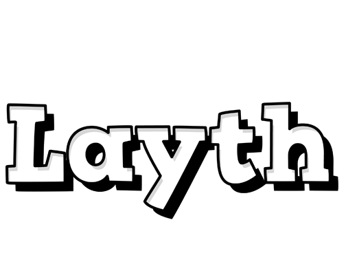 Layth snowing logo
