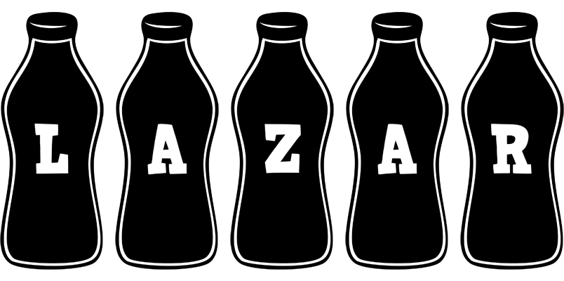 Lazar bottle logo