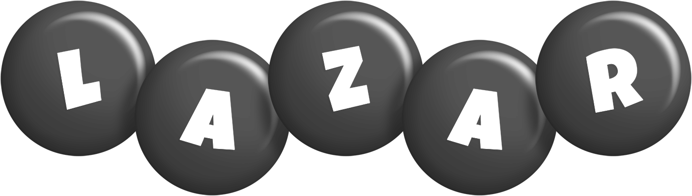 Lazar candy-black logo