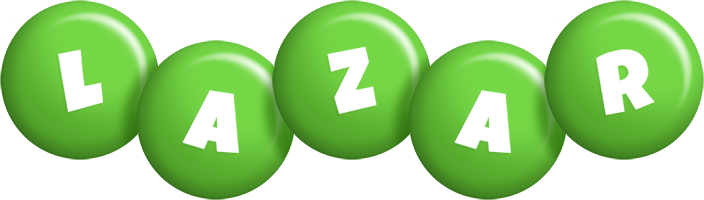 Lazar candy-green logo