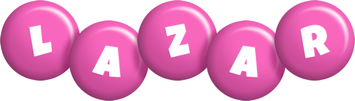 Lazar candy-pink logo