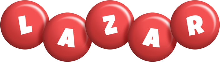 Lazar candy-red logo