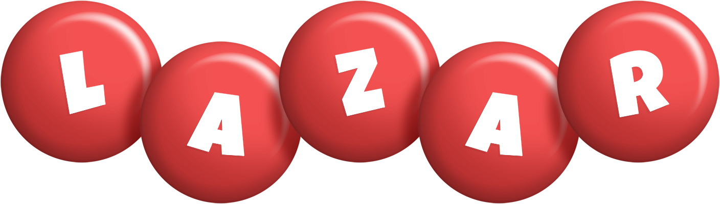 Lazar candy-red logo
