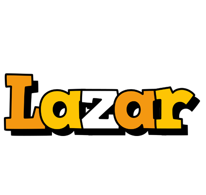 Lazar cartoon logo