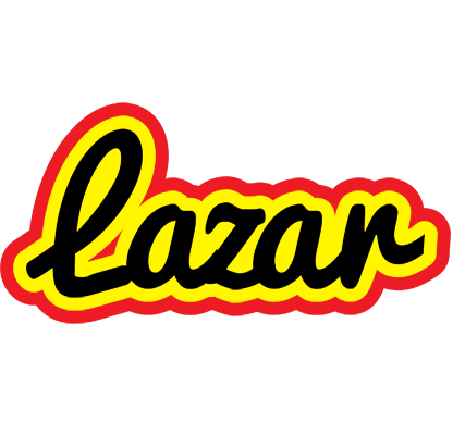 Lazar flaming logo