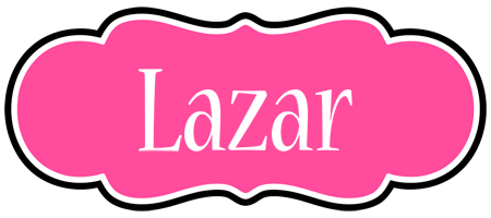 Lazar invitation logo