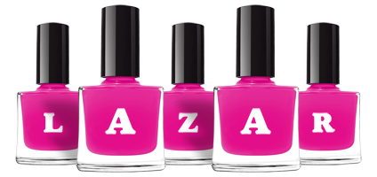 Lazar nails logo