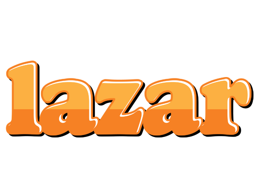 Lazar orange logo