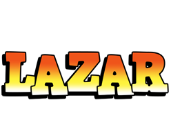 Lazar sunset logo