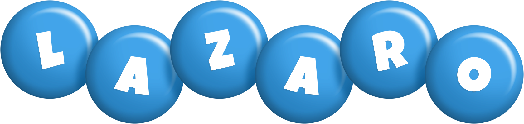 Lazaro candy-blue logo