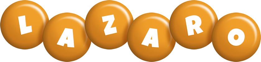 Lazaro candy-orange logo