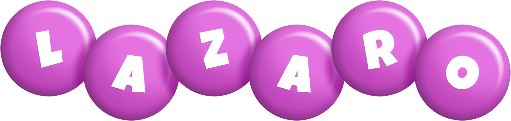 Lazaro candy-purple logo