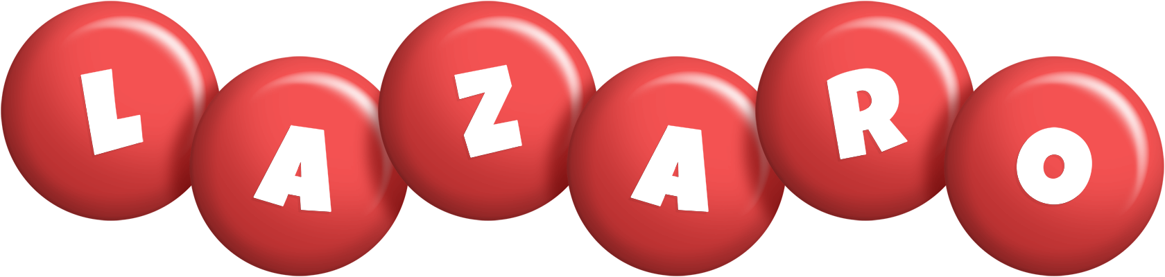 Lazaro candy-red logo