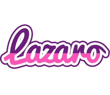 Lazaro cheerful logo