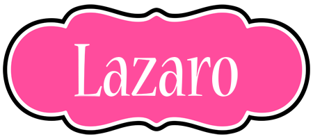 Lazaro invitation logo