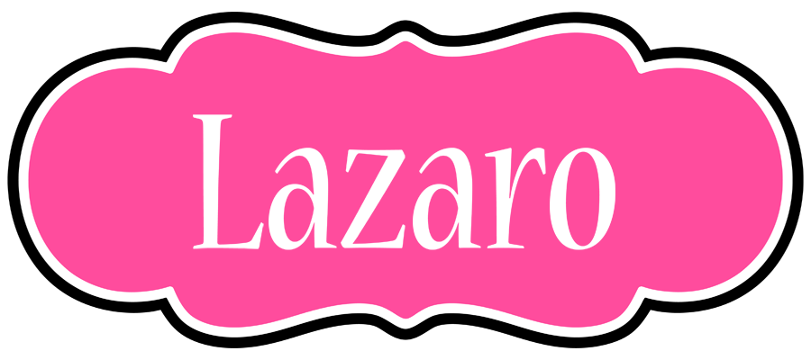 Lazaro invitation logo