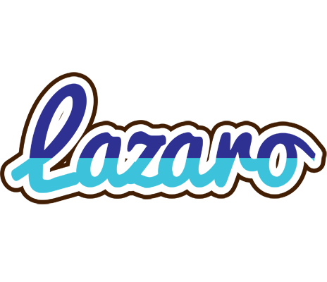 Lazaro raining logo