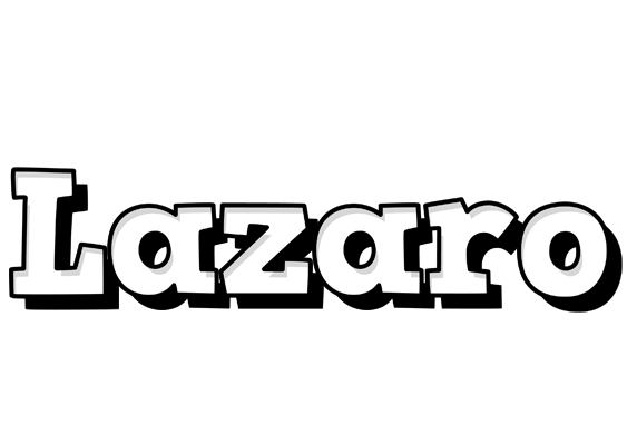 Lazaro snowing logo