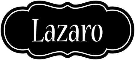 Lazaro welcome logo