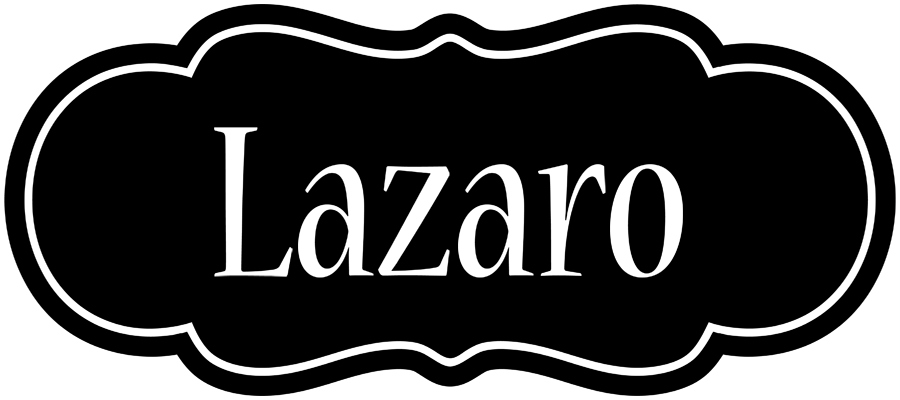 Lazaro welcome logo