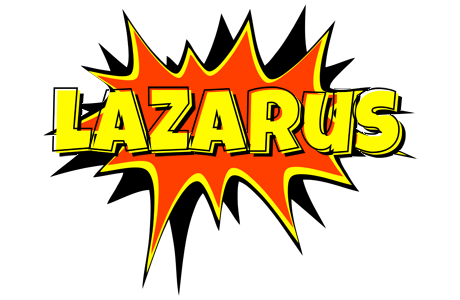 Lazarus bazinga logo