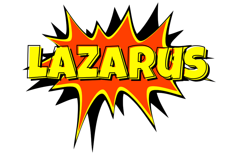 Lazarus bazinga logo