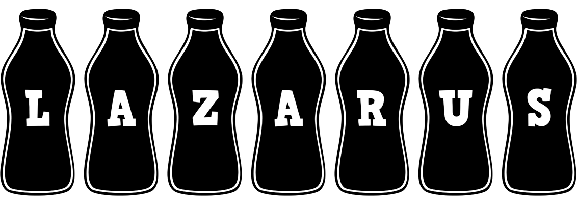 Lazarus bottle logo