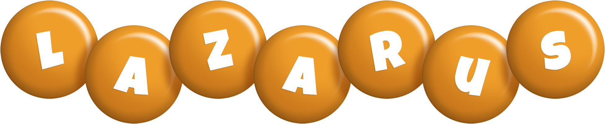 Lazarus candy-orange logo