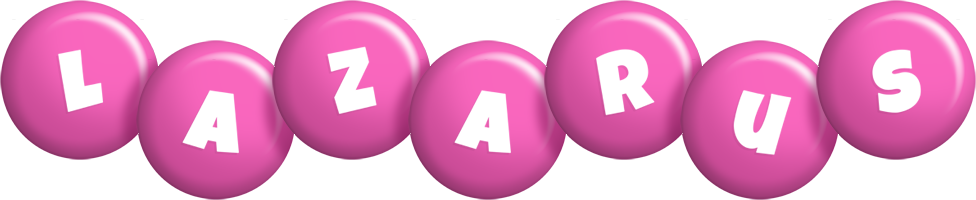 Lazarus candy-pink logo