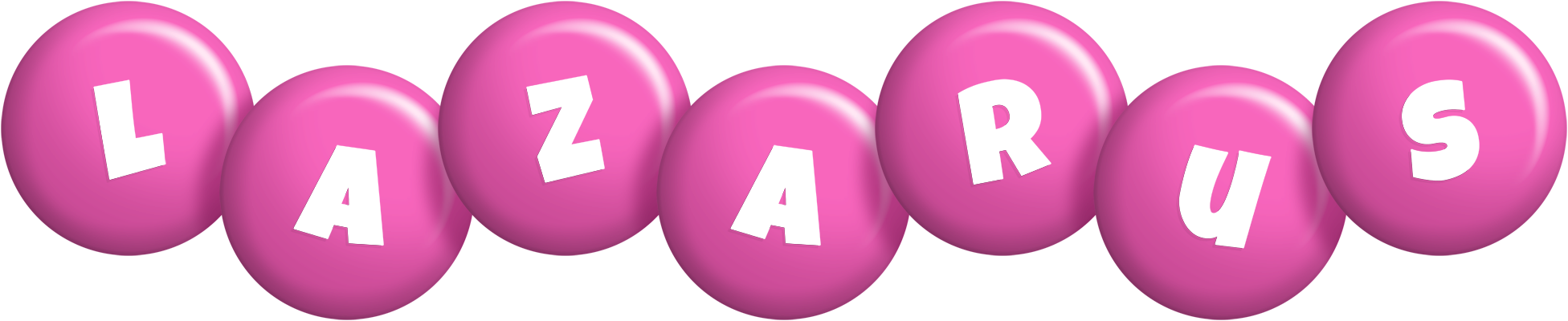 Lazarus candy-pink logo
