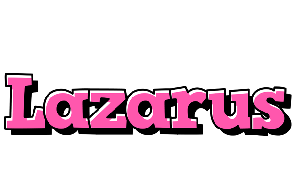 Lazarus girlish logo