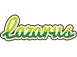 Lazarus golfing logo