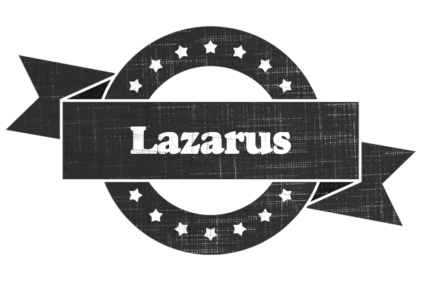 Lazarus grunge logo